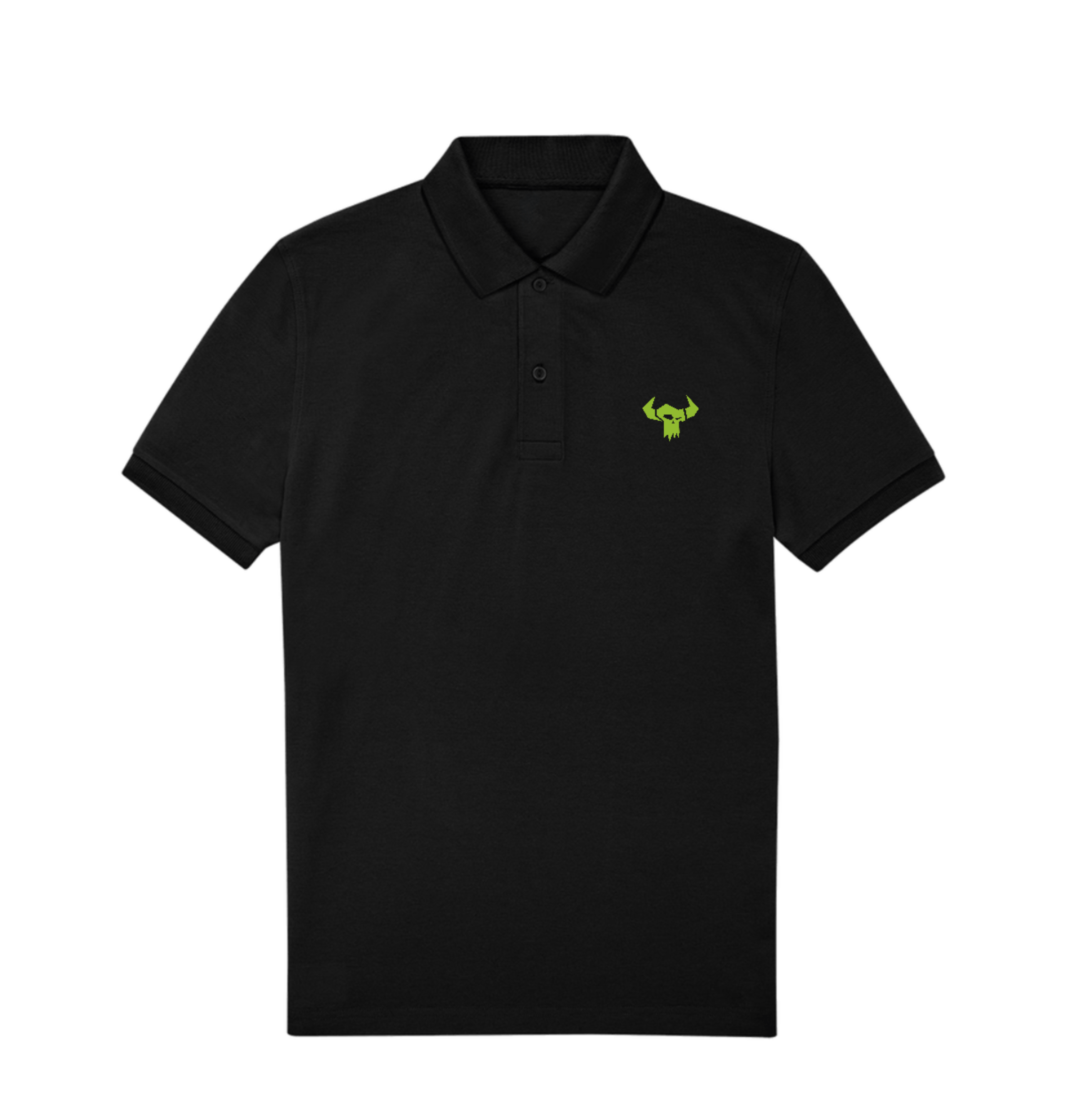 Black Polo Shirt Front